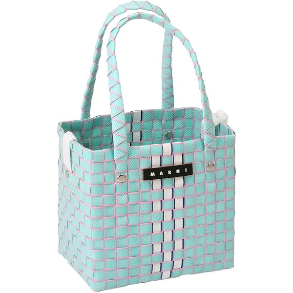 Amazon | [マルニ] バッグ TROPICALIA SMALL BUCKET BAG かごバッグ
